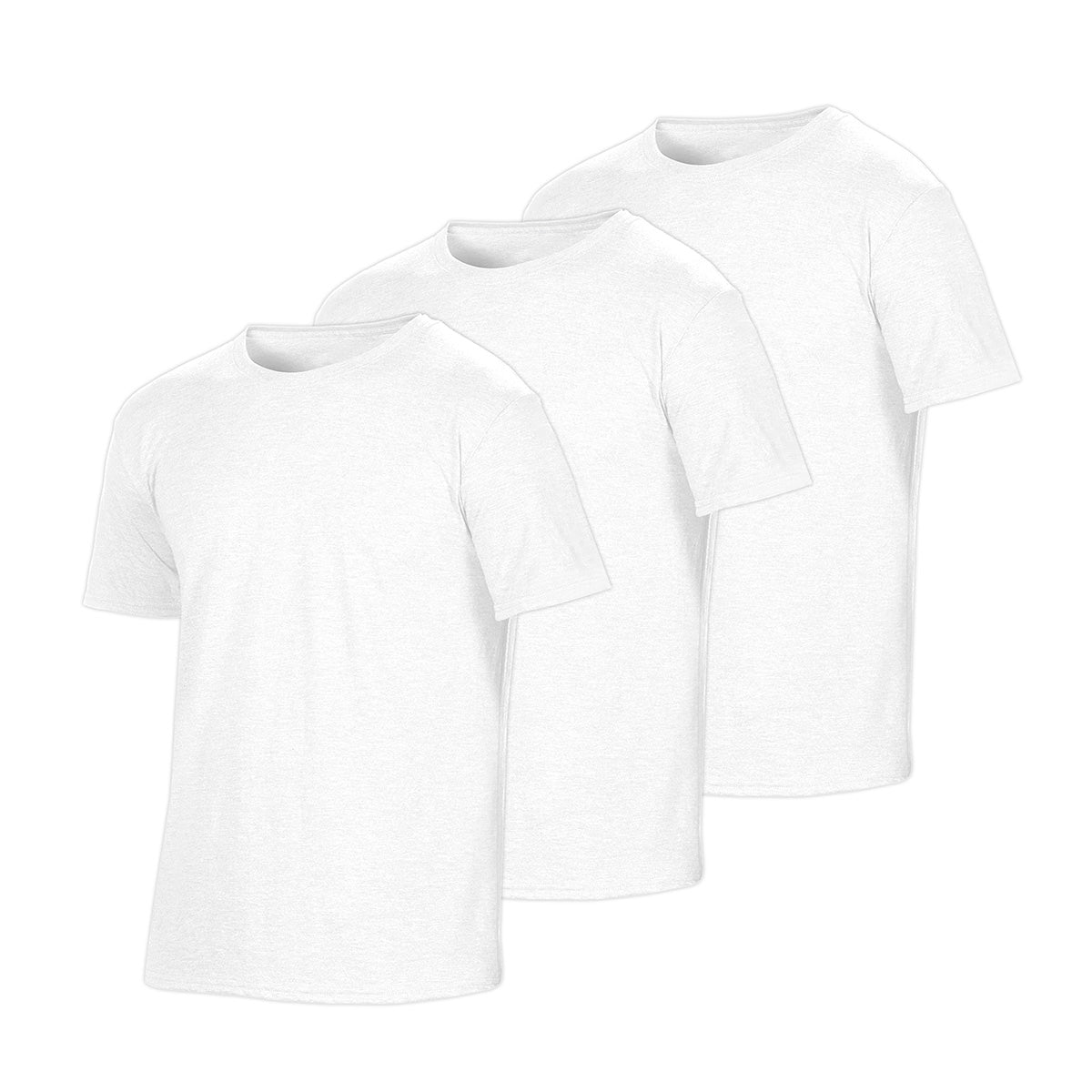 Crew Neck White Out 3-Pack